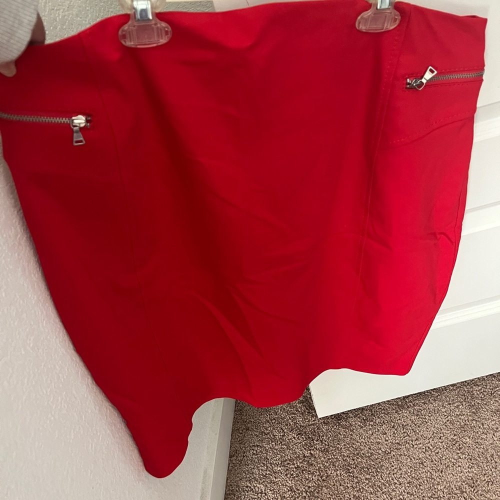 Red Women's Skirt